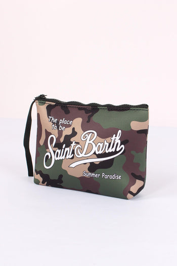 Aline Pochette Camouflage Verde - 4