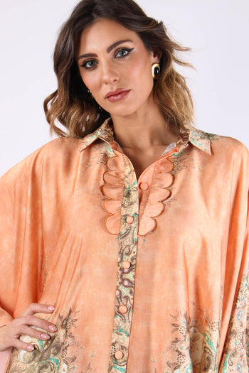 Blusa Fantasia Over Pesca - 8