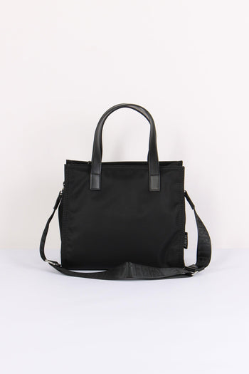 Poppy Shopping Nylon Mini Black - 3