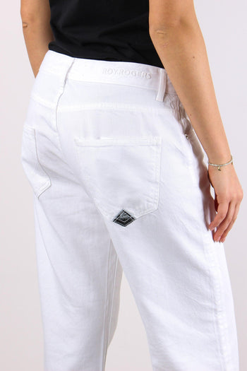 Denim Boyfriend Tencell Optic White - 7