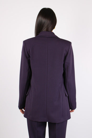 Giacca Sciallata Melanzana - 4