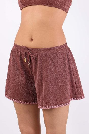 Short Lurex Impunture Amaranto - 7
