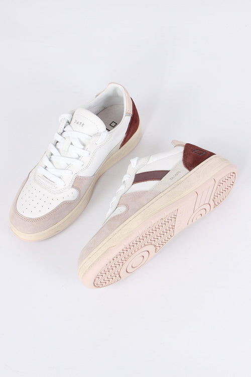 Sneaker Court 2.0 Vintage White/pink - 2