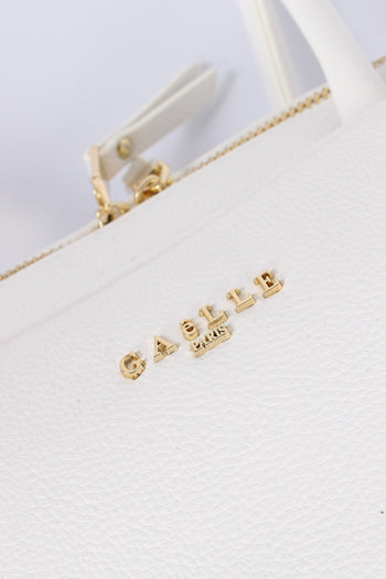 Bauletto Manico Zip Bianco - 7