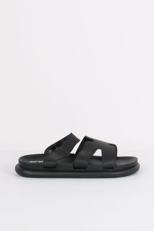 Ciabatta Fondo Gomma Black