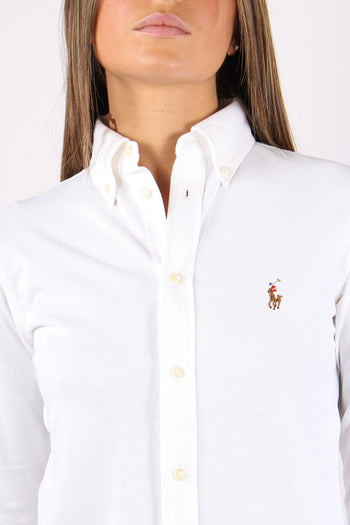 Camicia Oxford Basica White - 7