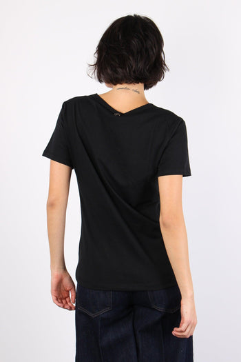 Rossana T-shirt Stampa Black - 3