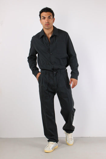Canoa Pantalone Laccio Nero - 3