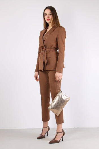 Pantalone Sigaretta Poliviscos Caffe - 5