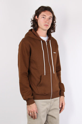 Felpa Full Zip Cioccolato - 5