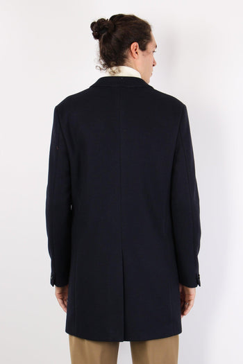 Nebbia Cappotto Classico Blu - 3