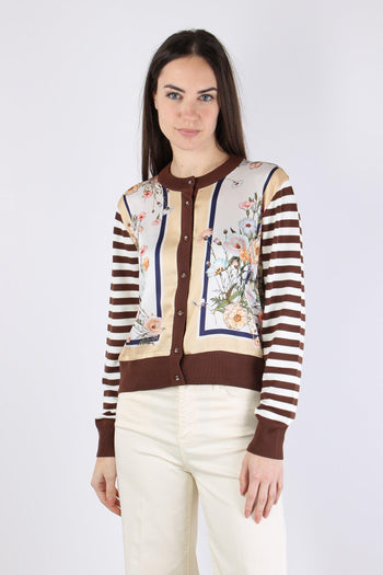 Cardigan Riga Foulard/bisco - 7