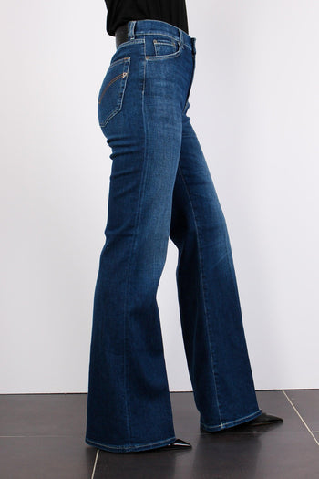 Amber Denim Palazzo Denim Medio - 9