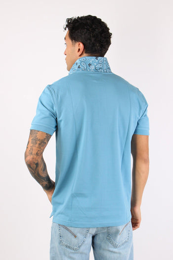 Polo Sotto Collo Bandana Avio - 4