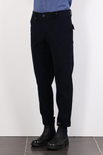 Dolce Pantalone Velluto Mill Blu - 4