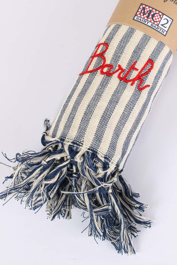Foutas Righe Sottili Blu/bianco - 3