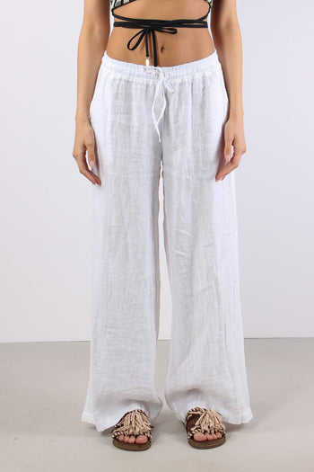 Pantalone Palazzo Lino Naturale - 2