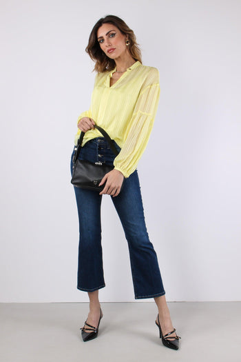 Casacca Ml Effetto Rigato Lemon Juice - 2