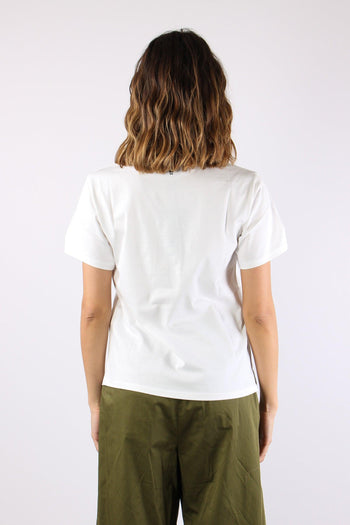 Pantera T-shirt Stampa Off White - 4