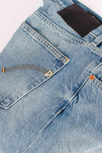 Francine Denim Gamba Larga Denim Medio - 4