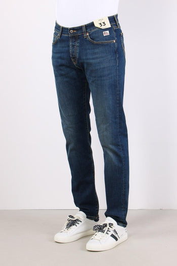 Denim Gamba Dritta Denim Scuro - 5