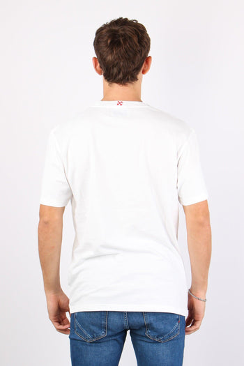 T-shirt Ricamo Amo Cortina - 3