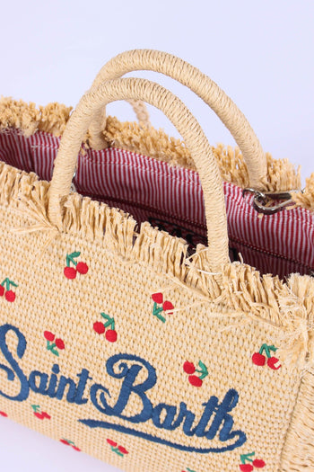 Colette Paglia Beige/rosso - 5