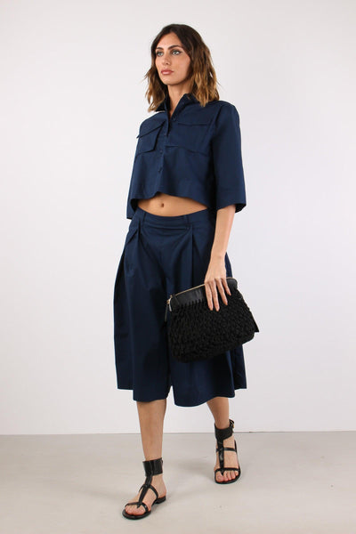 Pantagonna Cotone Navy Blue