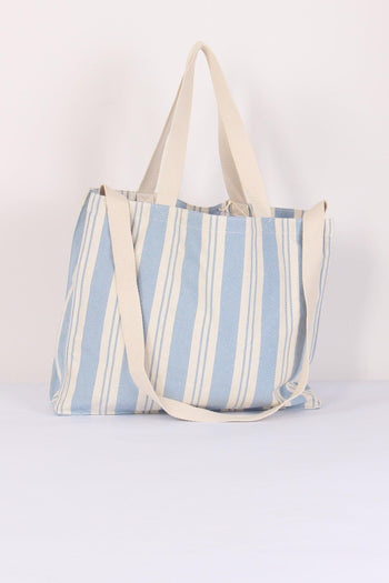 Essential Bag Azzurro/bianco - 4