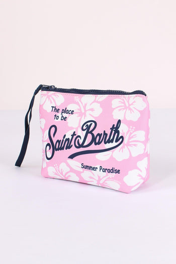 Aline Pochette Fiori Rosa - 4