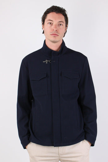 Feel Jacket Punto Milano Blu - 2