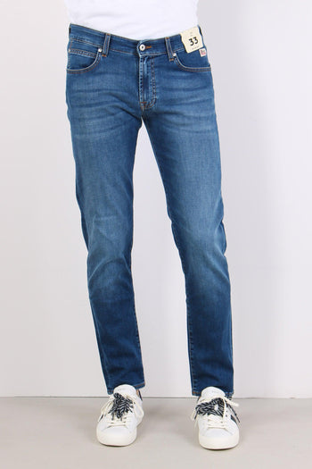 Denim Slim Fit Denim Medio - 3