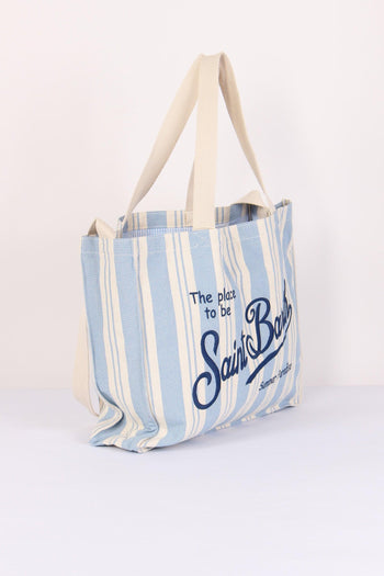 Essential Bag Azzurro/bianco - 7