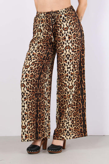 Pantalone Palazzo Viscosa Macula - 3