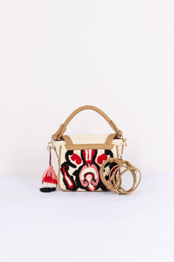 Marilena Tracollina Patta Rica Cuoio/multi Color - 3
