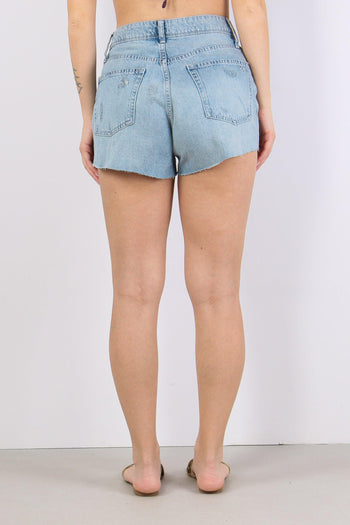 Short Denim Rotture Denim Medio - 3