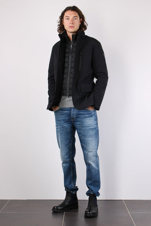 Field Jacket Nylon Nero - 2