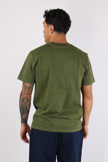T-shirt Logo Patch Verde - 4