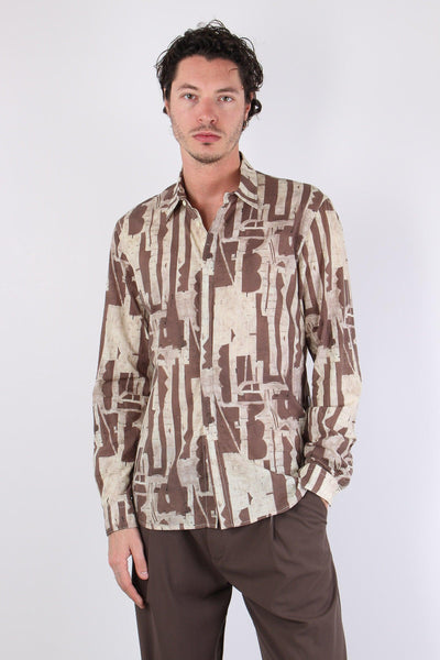 Foto Camicia Fantasia Moro