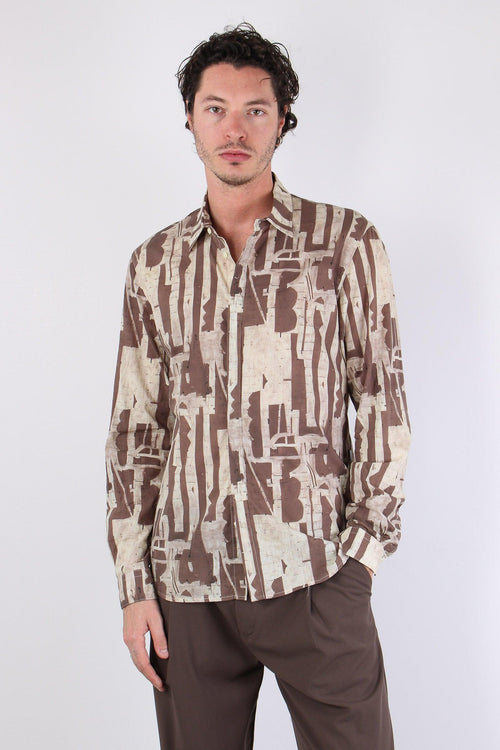 Foto Camicia Fantasia Moro
