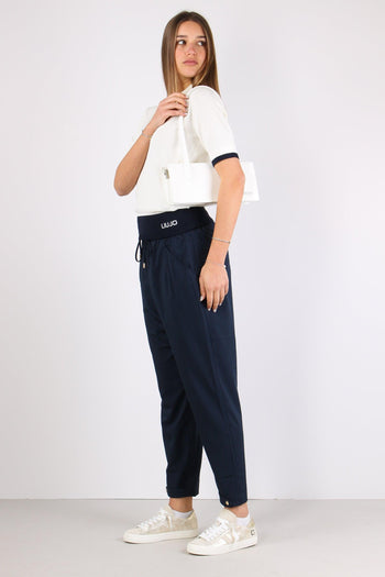 Pantalone Tencelle Coulisse Nuit/noir - 5