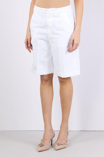 Nita Bermuda Bull Bianco - 3