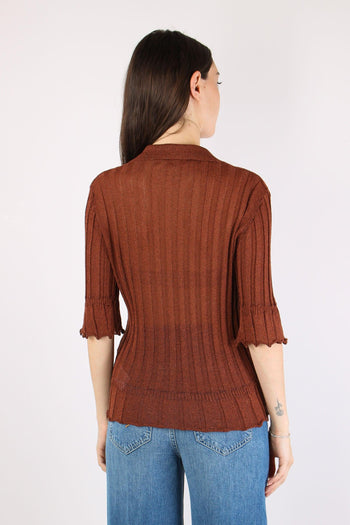 Polo Lurex Caffe - 5