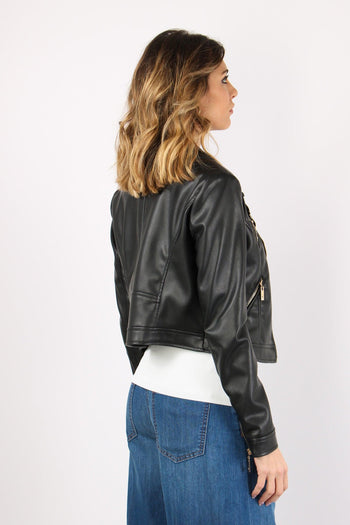 Minchir Chiodo Ecopelle Black - 6