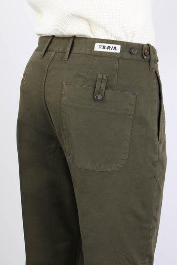 Pantalone Chino Gamba Dritta Avocado - 7