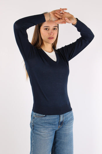 Maglia Scavo V M/l Blu - 6