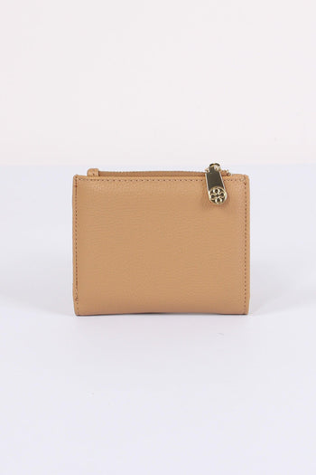 Keira Portafoglio Small Zip Around Beige - 3