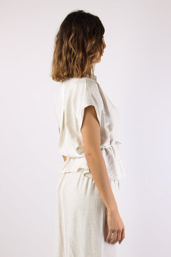 Camicia M/m Cinturata Naturale - 6