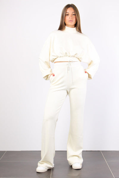 Pantalone Palazzo Modal Off White