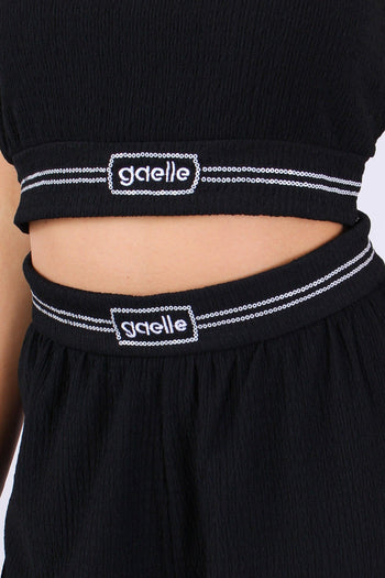 Top Goffrato Nero - 8